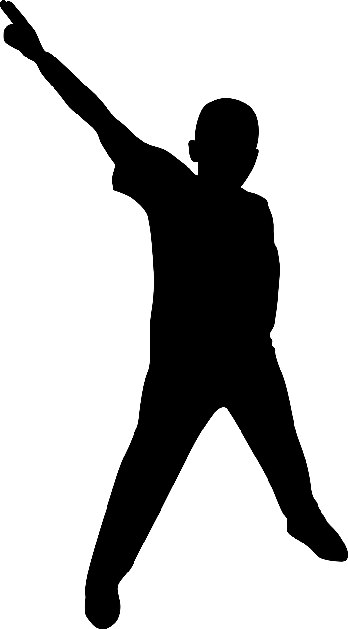 boy drama student silhouette